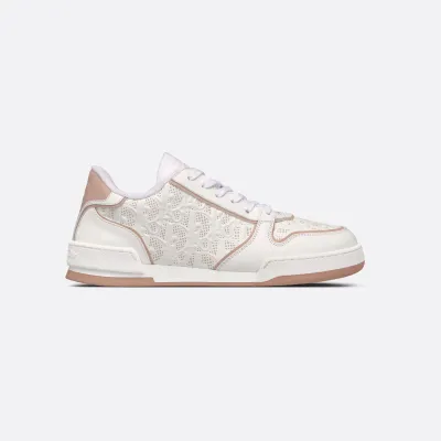 Dior white and pink sneakers