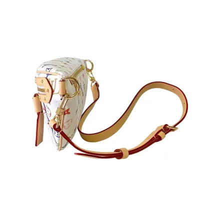 Louis Vuitton x Murakami Takashi High Rise Multicolor White Gold Hardware