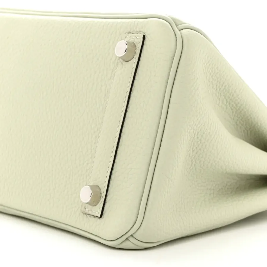 Hermès Birkin 25 Gris Neve Togo Leather Palladium Hardware