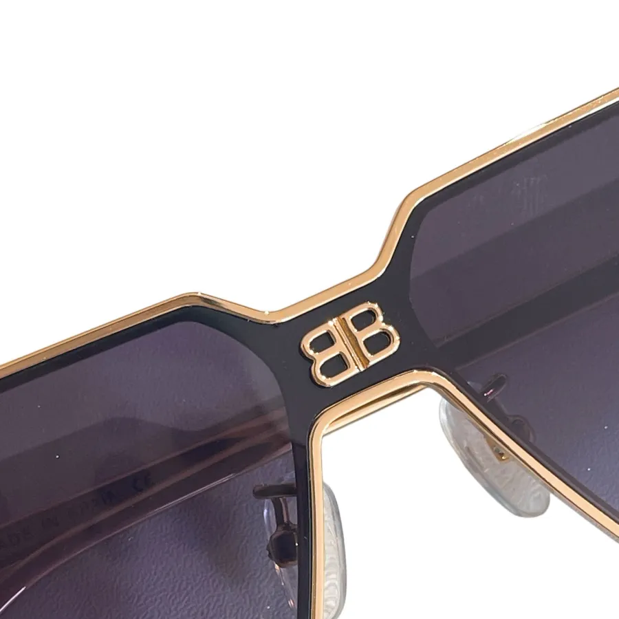 Balenciaga glasses eggplant/blue/purple/sliver/rust color Size 57口17-140