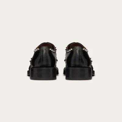 VALENTINO Calf leather Oxford lace-up shoes