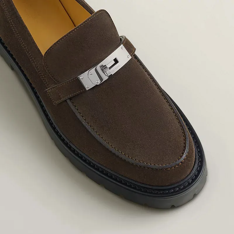 HERMES Icone  Loafers