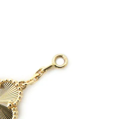 Van Cleef & Arpels Vintage Alhambra Necklace 10 Motifs Guilloche