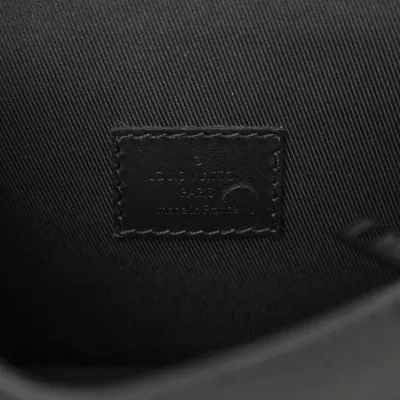 Louis Vuitton Fastline Wearable Wallet PM Black Cowhide Leather