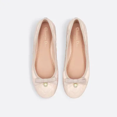 Dior pink ballet Shoes flat Shoes