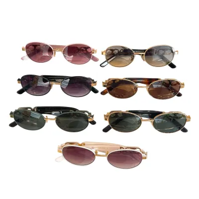 Celine Oval glasses eggplant/green gold/pink/leopard/green/white/black color Size 56口23-140