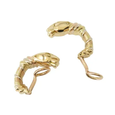 CARTIER PANTHERE Cougar Earrings