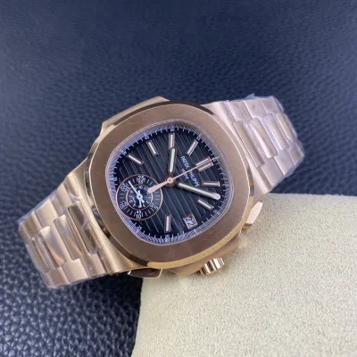 PATEK PHILIPPE VINTAGE-NAUTILUS-ref.5980-1R-001（black）- 40.5mm