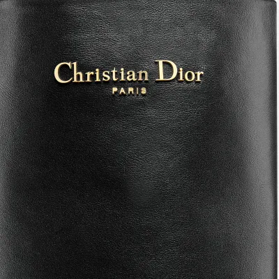 Dior black long boots