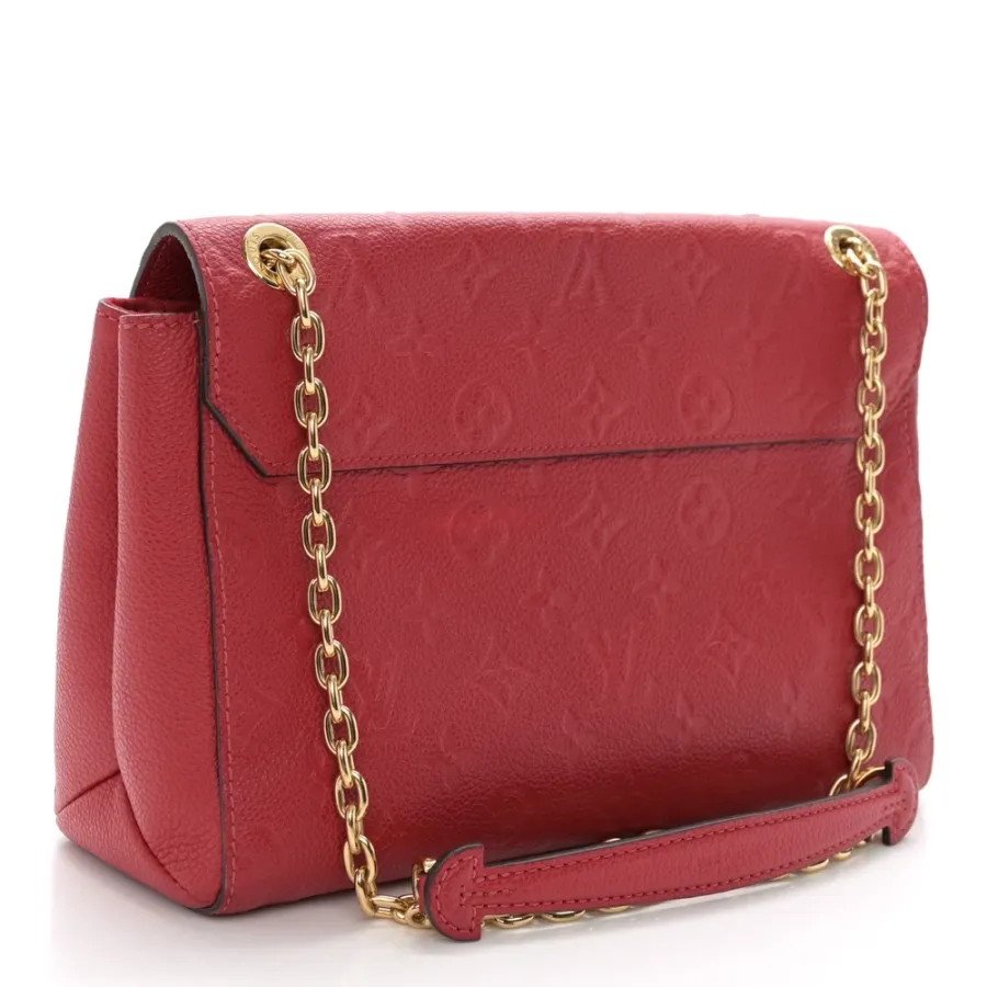 Louis Vuitton Vavin PM Scarlet Empreinte Leather Brass Hardware