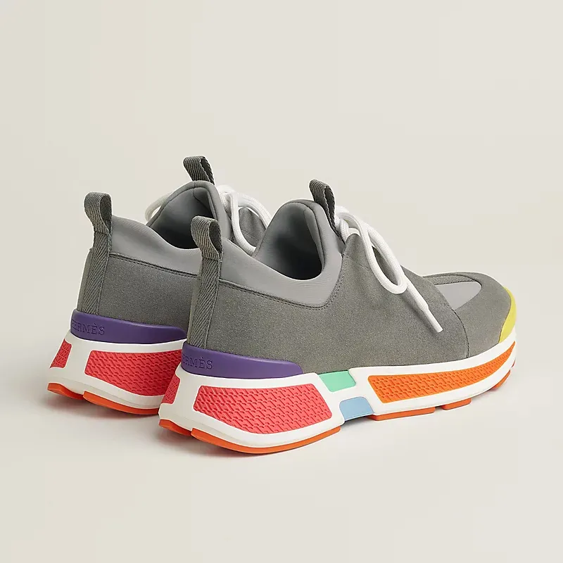 HERMES Just Sneakers Grey Sports Shoes