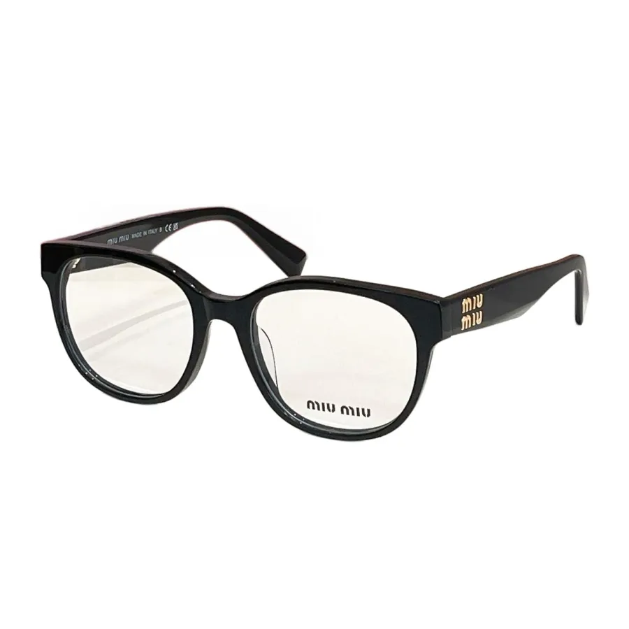 Miu Miu Boston frame glasses white/black white/black/black gold/leopard/tawny/leopard brown color Size 54口19-145