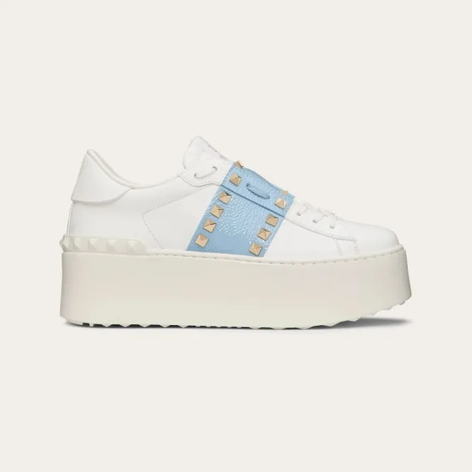 VALENTINO Women's calfskin platform shoes sneakers