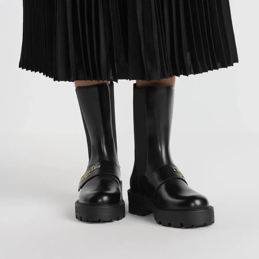 Dior black ankle boots