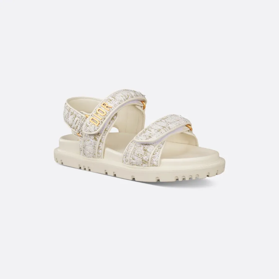 Dior white sandals