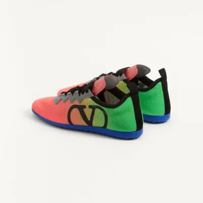 VALENTINO CHROMATHON Technical fabric sneakers