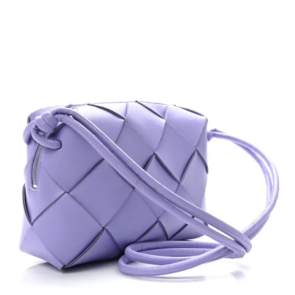 Bottega Veneta Bubble Wrap Mini Pouch Metallic Gold Fabric - Image 3