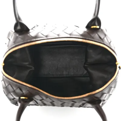 Bottega Veneta Small Intrecciato Bauletto Fondant Nappa Leather