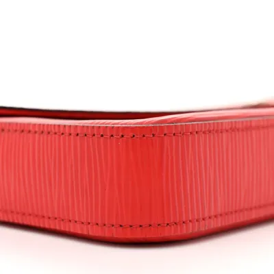 Louis Vuitton Pochette Felicie BB Coquelicot Epi Leather Silver Hardware