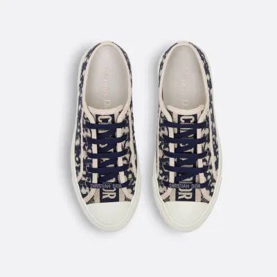 Dior blue print sneakers
