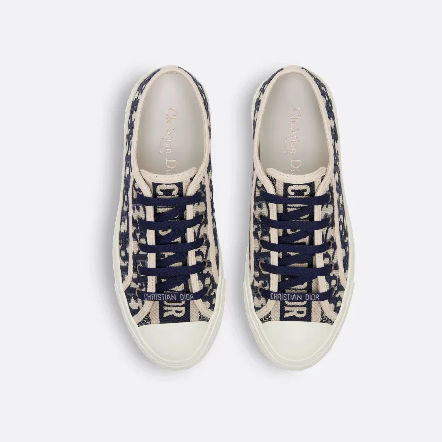 Dior blue print sneakers