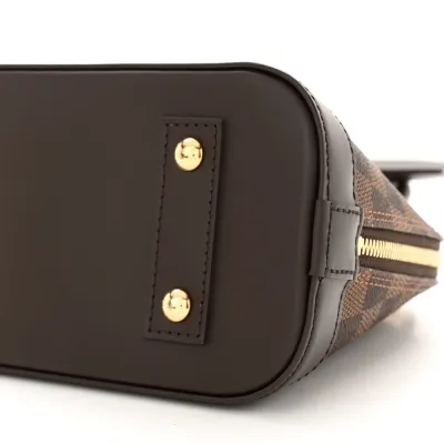 Louis Vuitton Alma BB Damier Ebene Canvas Gold Hardware