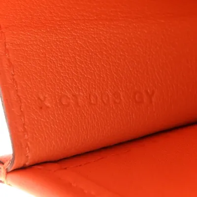 Hermès Jige Elan 29 Clutch Orange Swift Leather