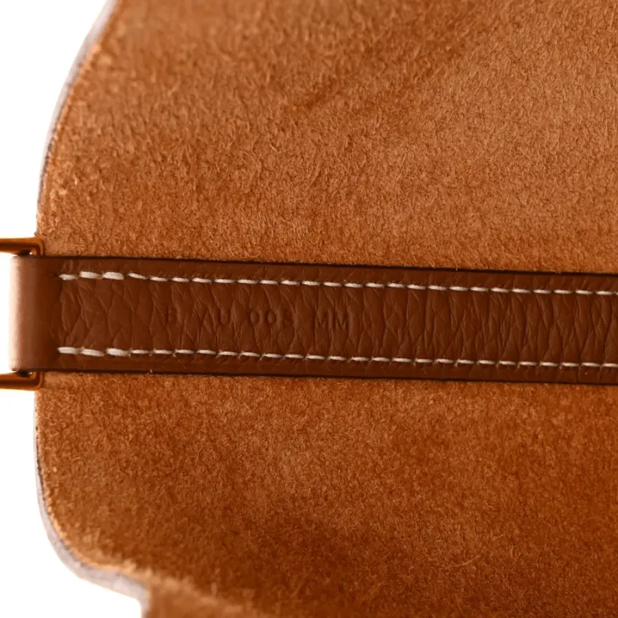 Hermès Picotin Lock 22 MM Brown Taurillon Clemence Leather Gold Hardware