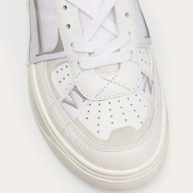 VALENTINO Lace-up calfskin sneakers for ladies