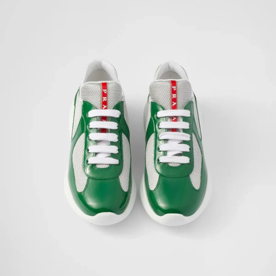 PRADA Green sneakers