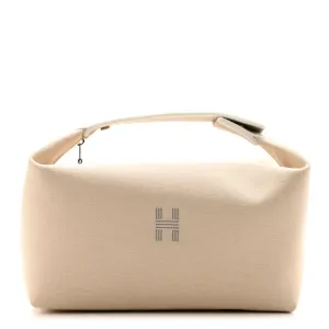 Hermès Bride-à-Brac Pouch Large Natural Canvas