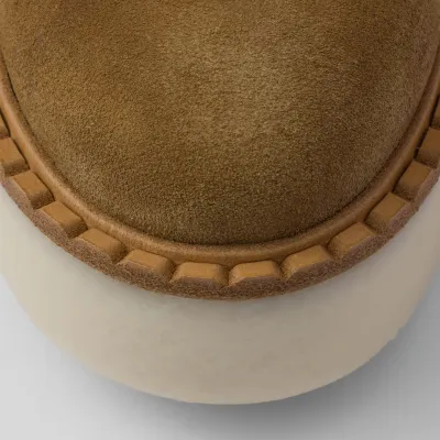 PRADA Cinnamon suede slippers