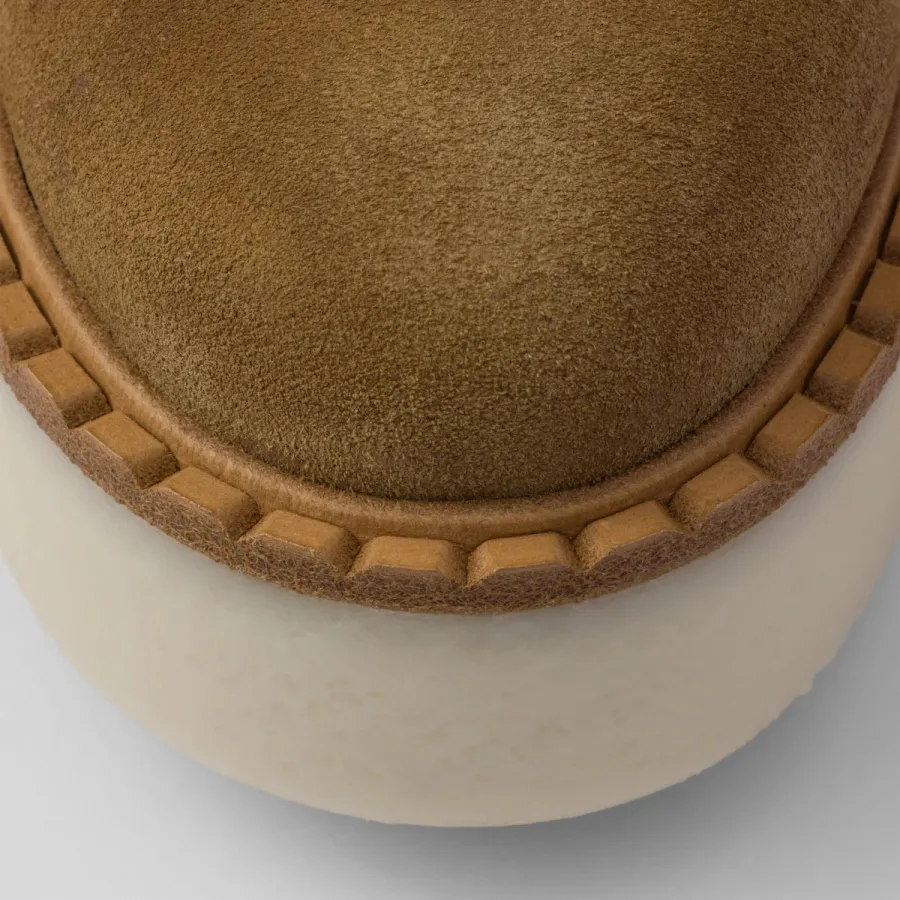 PRADA Cinnamon suede slippers