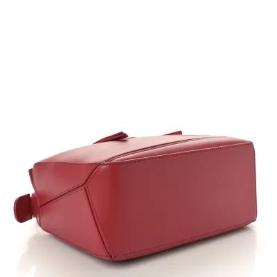 Loewe Puzzle Bag Small Plumrose Satin Calfskin Leather Incognito Hardware