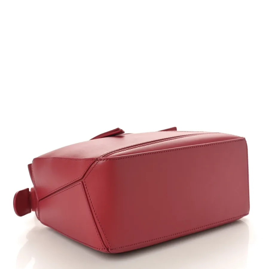 Loewe Puzzle Bag Small Plumrose Satin Calfskin Leather Incognito Hardware