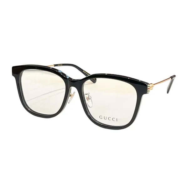 Gucci Wayfarer glasses green/eggplant/leopard brown/red brown/black/natural salmon/black gold/red gold/leopard color Size 56口16-145 - Image 7