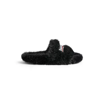 BALENCIAGA Women's sandals black slippers