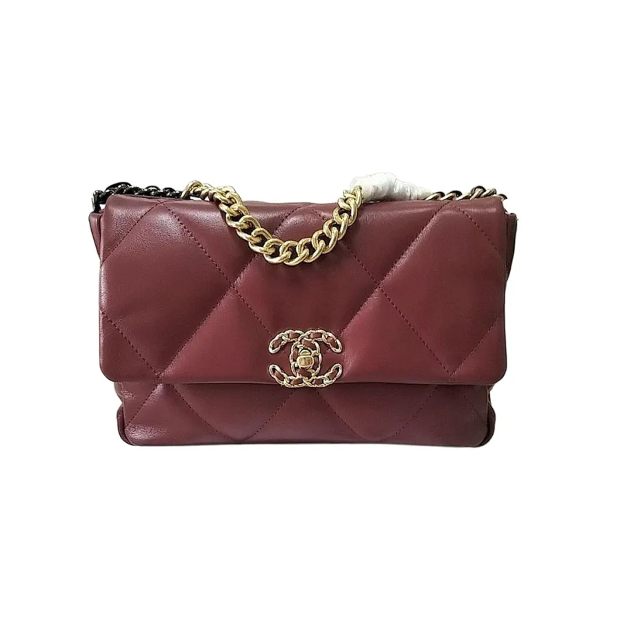 Chanel 19 Bag Green / Wine Red / Black / White Gold / White Silver / Light Orange / Chocolate Brown 30CM Crossbody Bags
