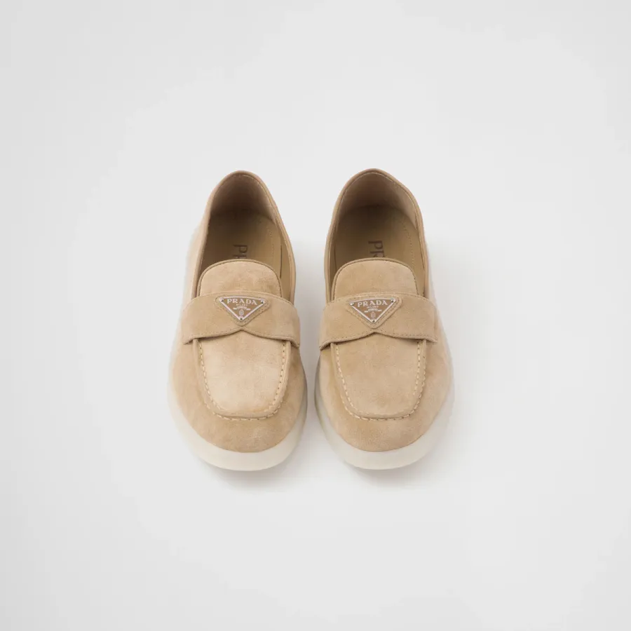 PRADA Hazel leather loafers