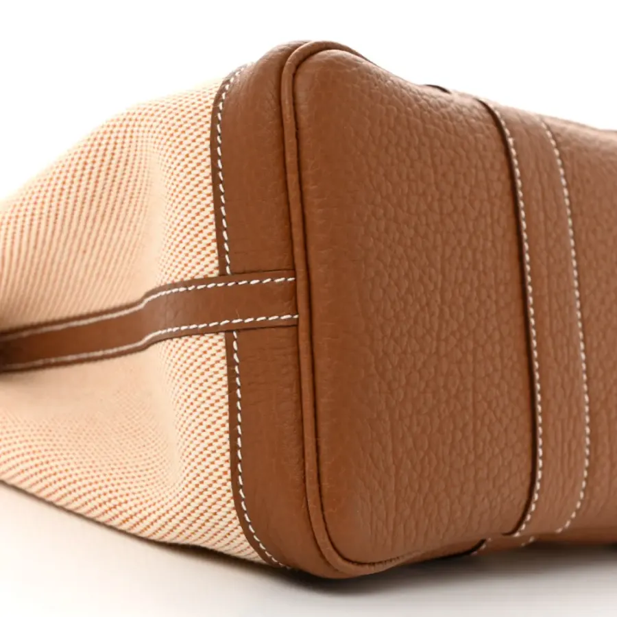 Hermès Garden Party 30 TPM Brown Toile & Negonda Leather