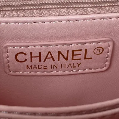 Chanel Coco Handle Light Pink  / White / Khaki / Orange 23cm Top-Handle Bags Crossbody Bags