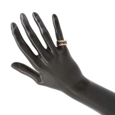 BVLGARI B.Zero1 2-band Ring Size 48/#