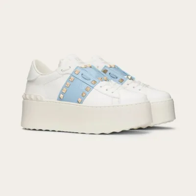 VALENTINO Women's calfskin platform shoes sneakers