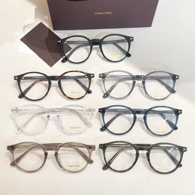 Tom Ford Boston frame glasses leopard/grey/green/blue/black/tawny/transparent color Size 51口21-145