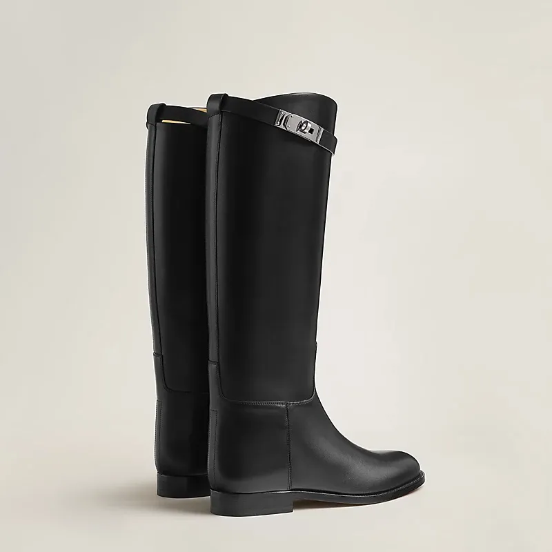 HERMES Jumping  Black boots