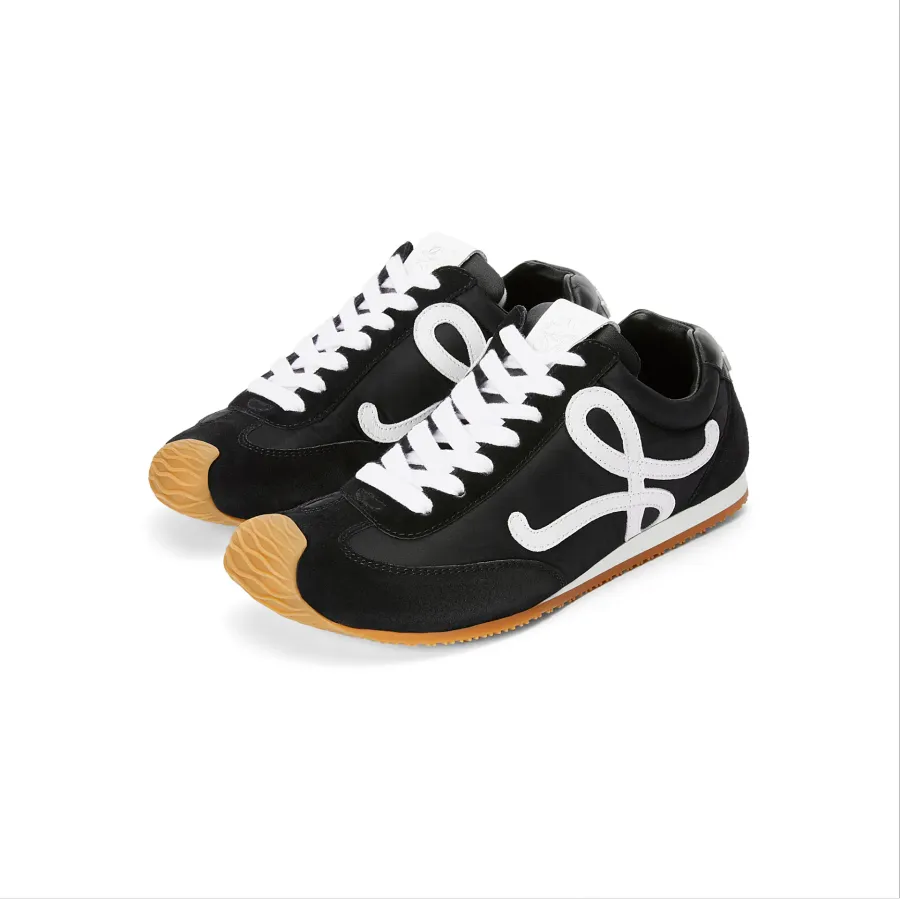 LOEWE Nylon and cow leather Ballet Runn er 2.0 sneakers for women