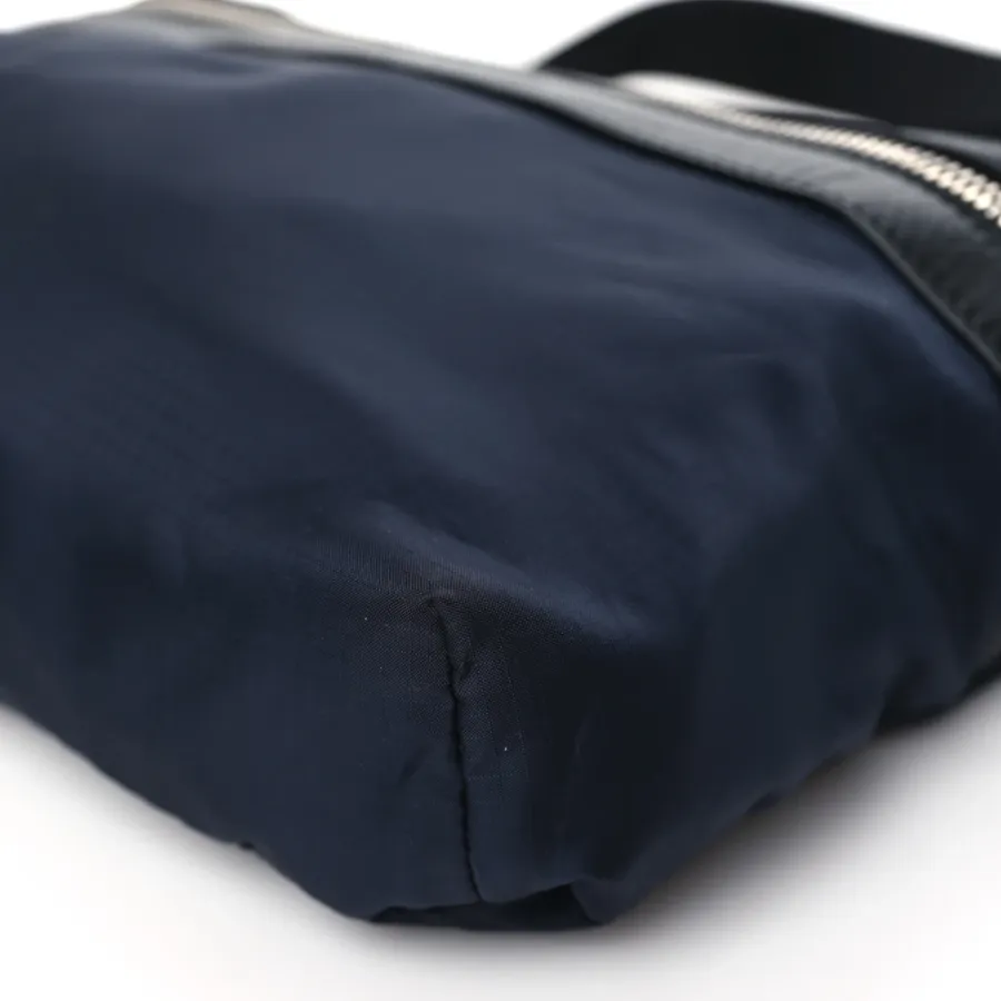 Saint Laurent Small Fold-Up Backpack Belt Bag Navy Nylon City