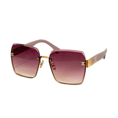 Celine square frame glasses white/green/leopard/black/purple/khaki color Size 62口18-140