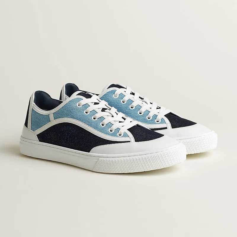 HERMES Get Sneakers Blue Sports Shoes