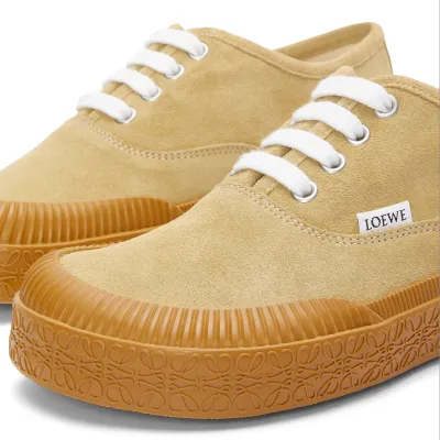 LOEWE Suede Terra Vulca lace-up sneakers